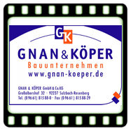 Wir sind stolz darauf, mit Bauunternehmen Gnan & Köper GmbH & Co. KG in Sulzbach-Rosenberg zusammenzuarbeiten. Sie sind unsere zuverlässigen Partner, wenn es darum geht, individuellen Wohn- und Lebensraum zu schaffen. 