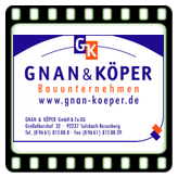 Wir sind stolz darauf, mit Bauunternehmen Gnan & Köper GmbH & Co. KG in Sulzbach-Rosenberg zusammenzuarbeiten. Sie sind unsere zuverlässigen Partner, wenn es darum geht, individuellen Wohn- und Lebensraum zu schaffen. 