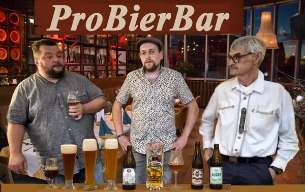 ProBierBar Stephan Kalbrenner, Markus Eismann und Georg Eberwein