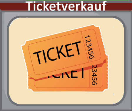 Button Ticketverkauf